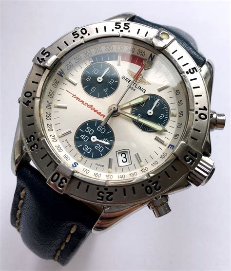 breitling tranaocean chronograph exemplaires 1884|breitling transocean chronograph men's watch.